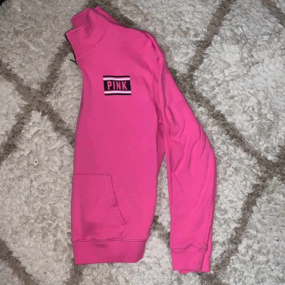 Victoria’s Secret PINK Small Pink Half Zip